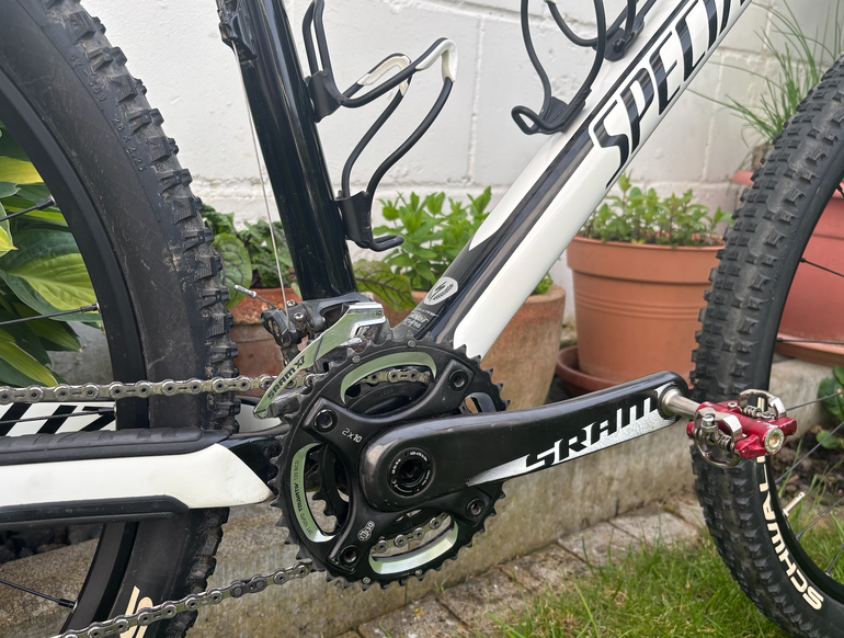 Used Specialized Stumpjumper Expert Carbon 26" 2012 2012 Mountainbike, Weiß — image 4 of 6