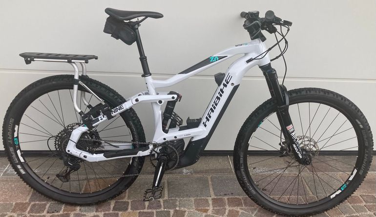 Used Haibike SDURO FullNine 7.0 2020 2020 Mountainbike, White, 29 — image 3 of 7