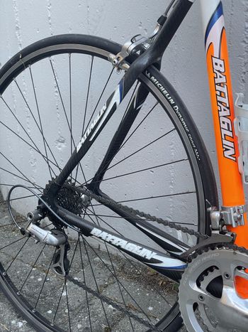 Used Battaglin Battaglin Vortex Unicarbon Team Panaria 2004 2004 Road & Gravel, Blue — image 4 of 14
