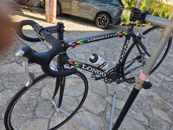 Used Longo Longo Carbonio 9 Velocità Gruppo Misto 2010 2010 Road & Gravel, Black — image 2 of 3
