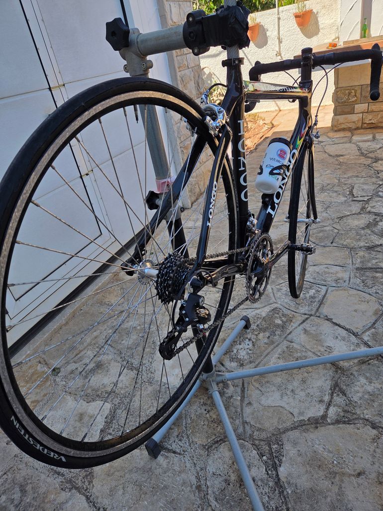 Used Longo Longo Carbonio 9 Velocità Gruppo Misto 2010 2010 Road & Gravel, Black — image 1 of 3