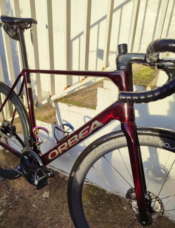 Used Orbea ORCA M21eLTD PWR 2025 2025 Road & Gravel, Red — image 3 of 3