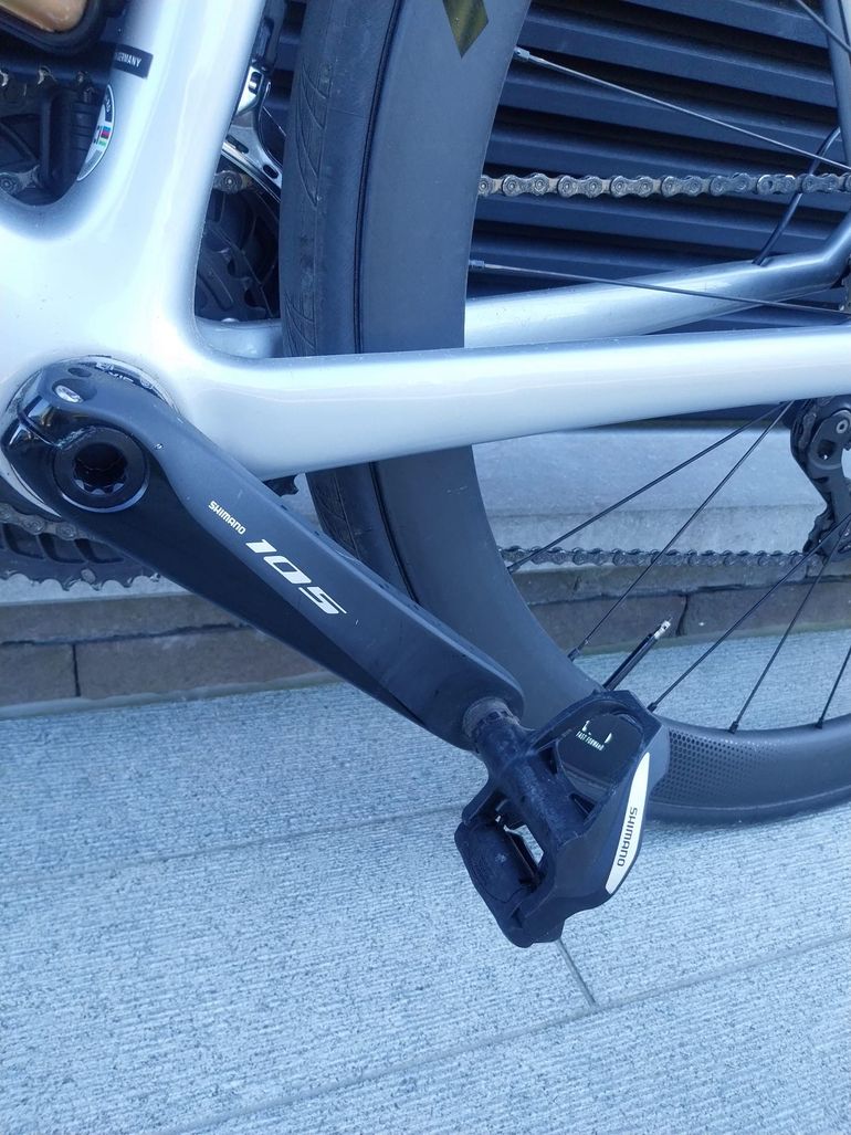 Used Trek Emonda SL 5 Disc 2022 2022 Road & Gravel, Light Gray — image 4 of 5