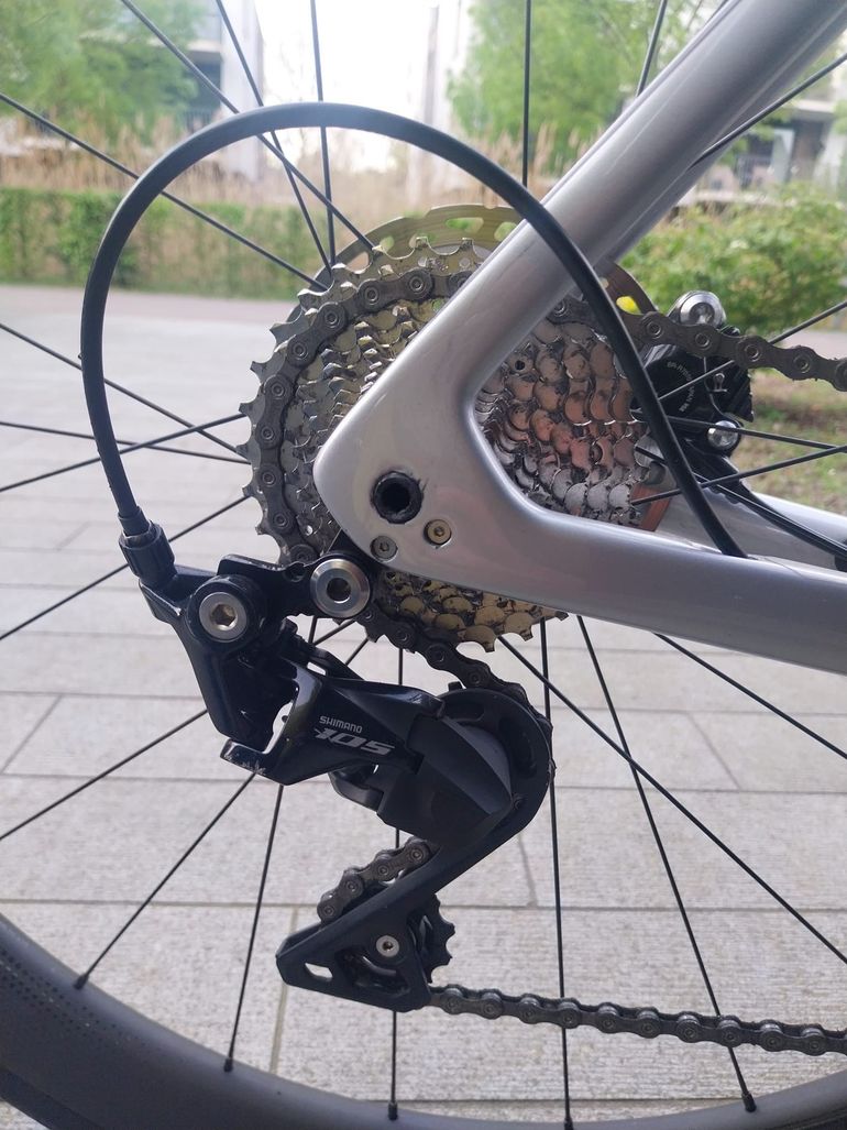 Used Trek Emonda SL 5 Disc 2022 2022 Road & Gravel, Light Gray — image 2 of 5