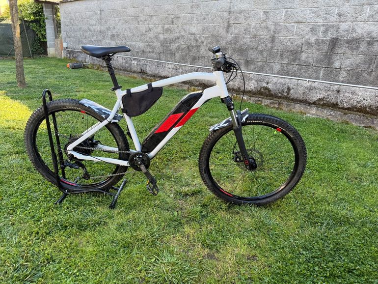 Used DECATHLON E-ST100 2022 Taglia L 2022 Mountainbike, Weiß — image 3 of 8