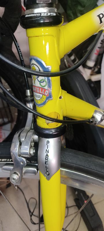 Gebrauchtes Pinarello STELVIO 1990 1990 Road & Gravel, Orange — Bild 3 von 6