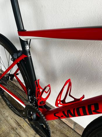 Used Specialized Men's S-Works Tarmac 2018 2018 Road & Gravel, Red — image 6 of 8