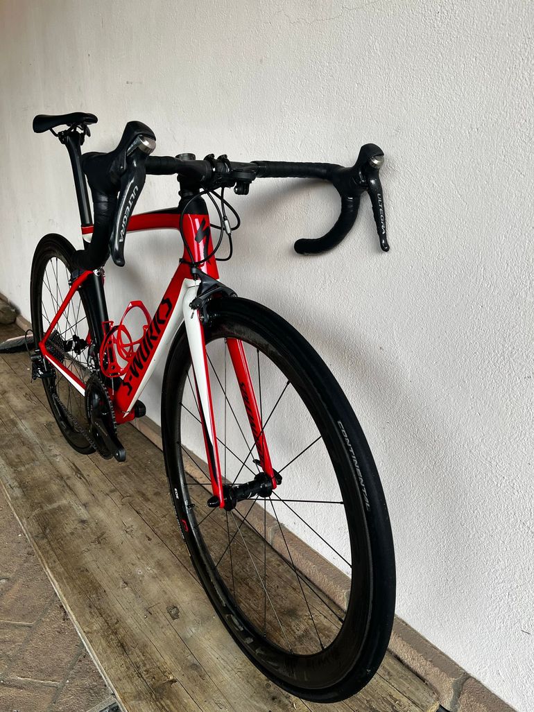 Used Specialized Men's S-Works Tarmac 2018 2018 Road & Gravel, Red — image 5 of 8