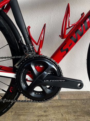 Used Specialized Men's S-Works Tarmac 2018 2018 Road & Gravel, Red — image 3 of 8