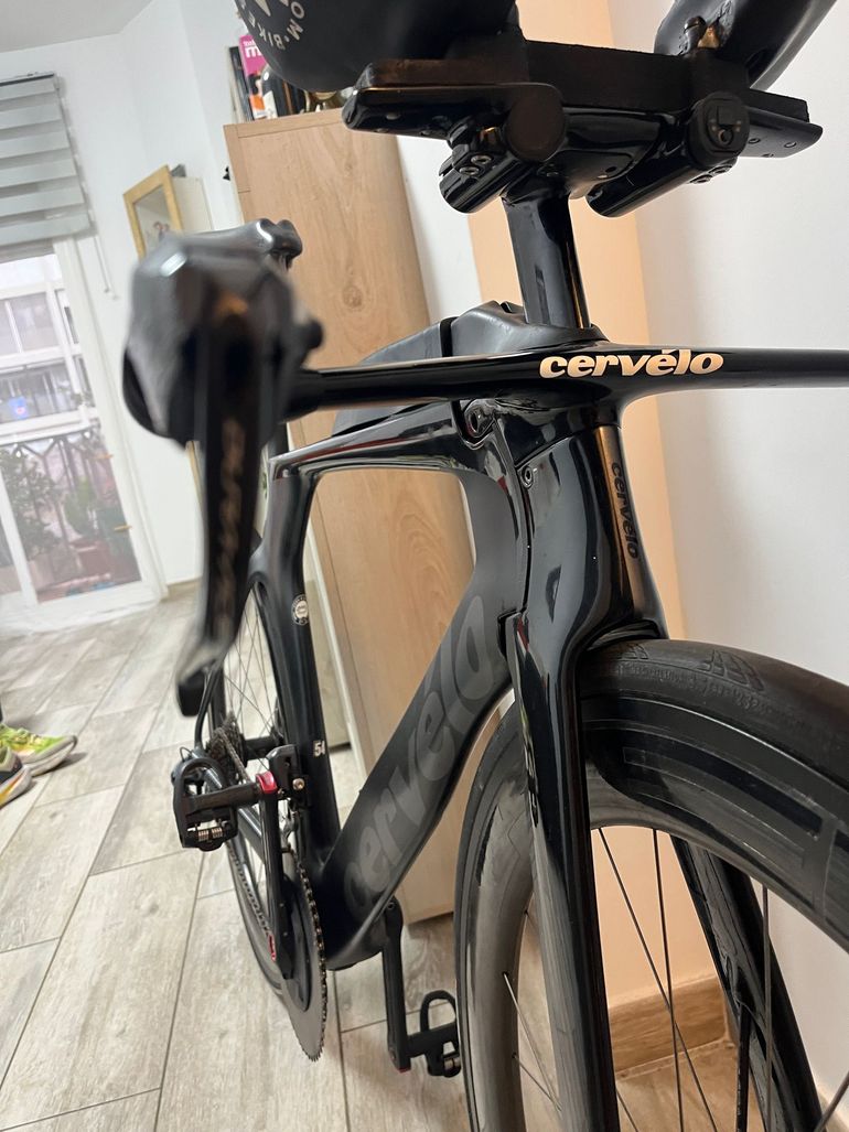 Used Cervélo P5 Dura Ace Di2 Disc 2021 2021 Road & Gravel, Black — image 8 of 15