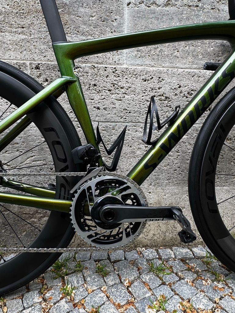Used Specialized Tarmac SRAM Red eTap AXS 2020 Road & Gravel, Green — image 3 of 8