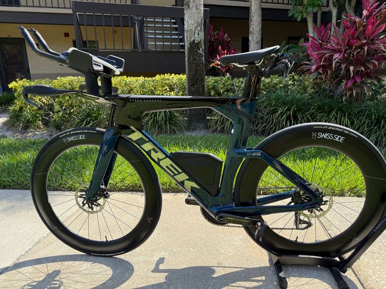 Used Trek Speed Concept SLR 7 AXS 2023 2023 Road & Gravel, Blue — image 10 of 16