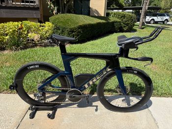 Used Trek Speed Concept SLR 7 AXS 2023 2023 Road & Gravel, Blue — image 5 of 16