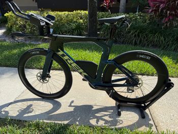 Used Trek Speed Concept SLR 7 AXS 2023 2023 Road & Gravel, Blue — image 2 of 16