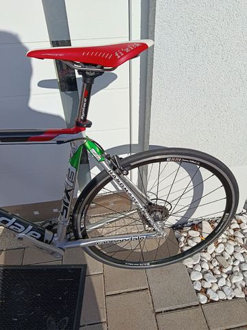 Used Cannondale Custom Campagnolo Super Record 2005 Road & Gravel, Green — image 4 of 8