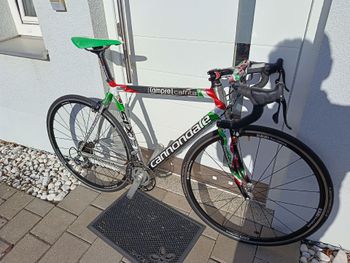 Used Cannondale Cannondale Custom Campagnolo Super Record 2005 Road & Gravel, Green — image 2 of 8