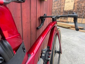 Used Trek Madone SLR 7 Gen 6 2021 2021 Road & Gravel, Red — image 9 of 11