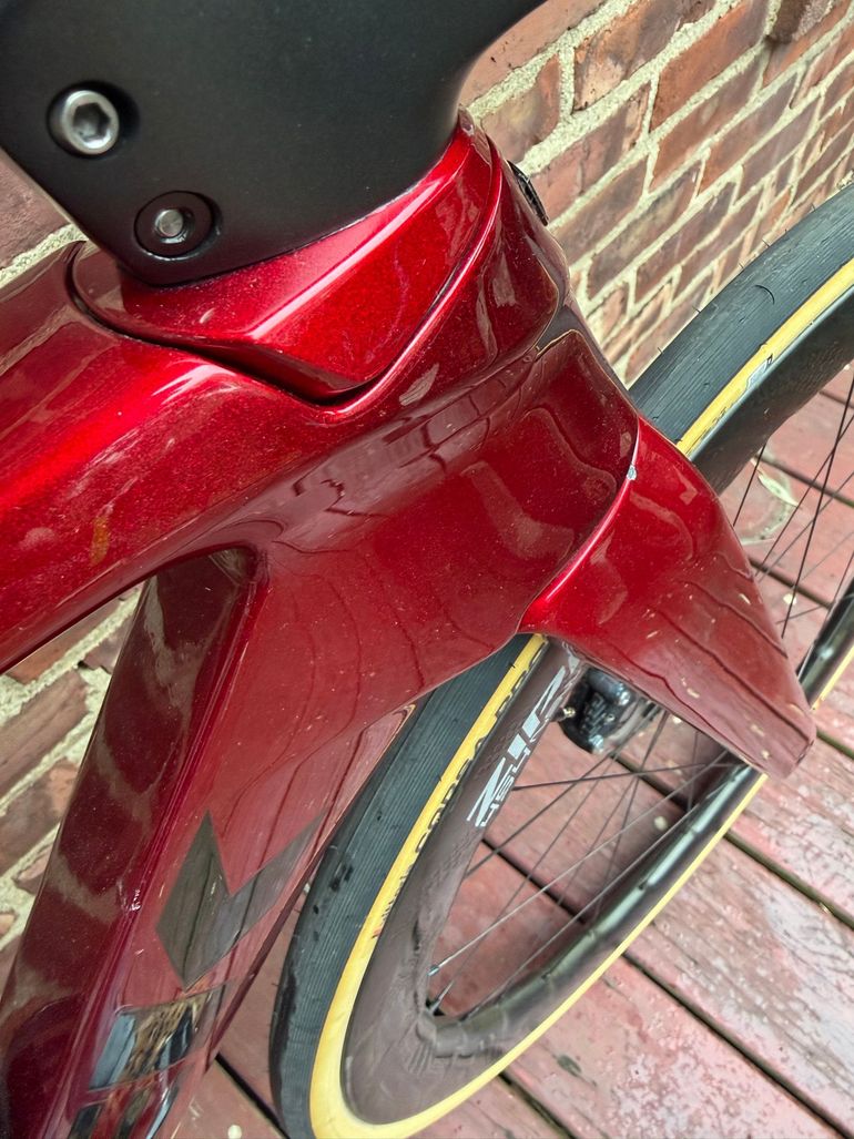 Used Trek Madone SLR 7 Gen 6 2021 2021 Road & Gravel, Red — image 3 of 11