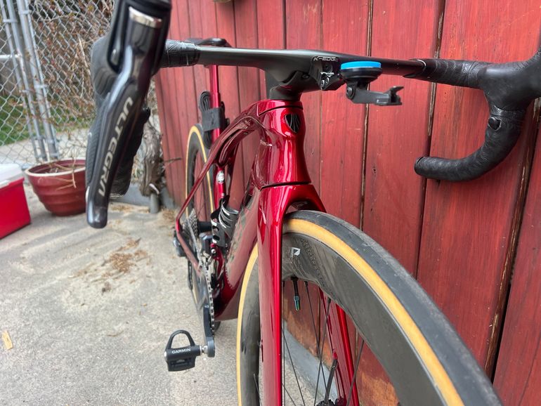 Used Trek Madone SLR 7 Gen 6 2021 2021 Road & Gravel, Red — image 11 of 11