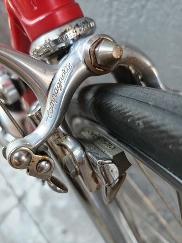 Used Daccordi Custom Campagnolo Record 1990 Road & Gravel, Red — image 4 of 6