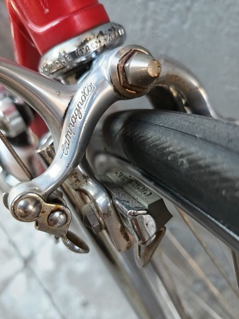 Used Daccordi Daccordi Custom Campagnolo Record 1990 Road & Gravel, Rosso — image 4 of 6