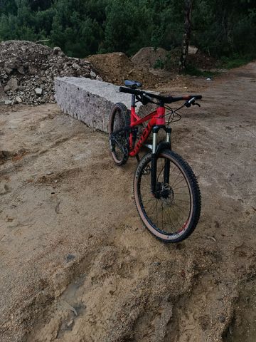 Gebrauchtes Ghost KATO FS Universal 2021 2021 Mountainbike, Rot, 27.5 — Bild 1 von 5