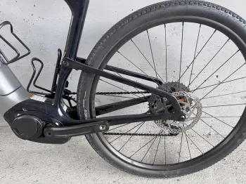 Used Cannondale Topstone Neo Carbon Lefty 3 2022 2022 Road & Gravel, Light Gray — image 7 of 10
