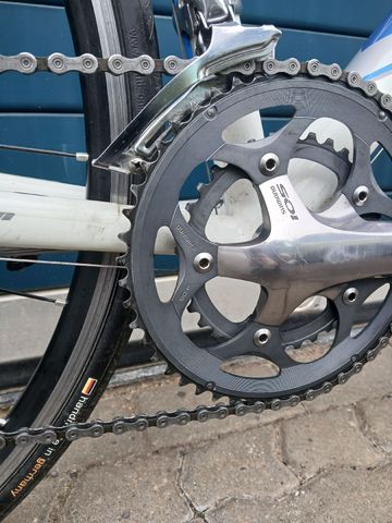 Stevens Stelvio Shimano 105 2010 Road & Gravel usato, Bianco — immagine 4 di 7