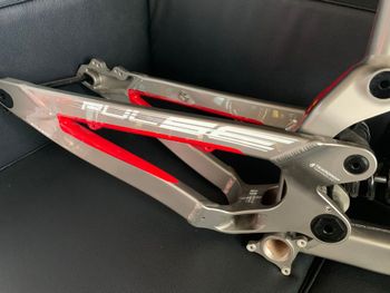 Used Nukeproof Nukeproof Custom Frameset 2016 Mountainbike, Light Gray — image 7 of 8