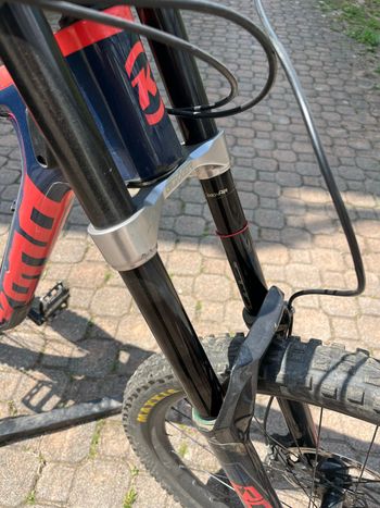 Used Kona Operator CR 2020 2020 Mountainbike, Red, 29 — image 8 of 8