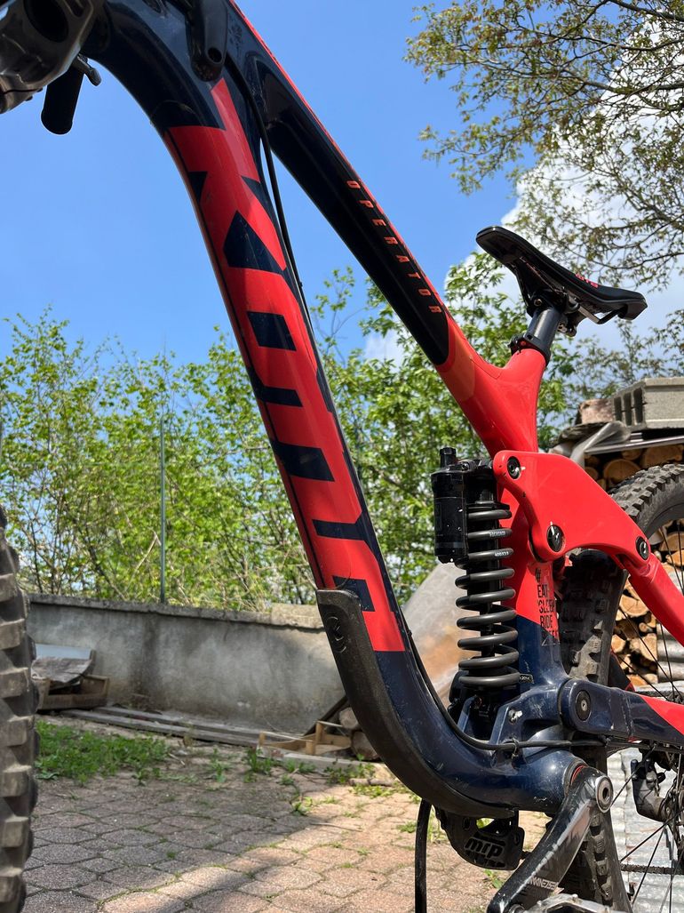 Used Kona Operator CR 2020 2020 Mountainbike, Red, 29 — image 5 of 8