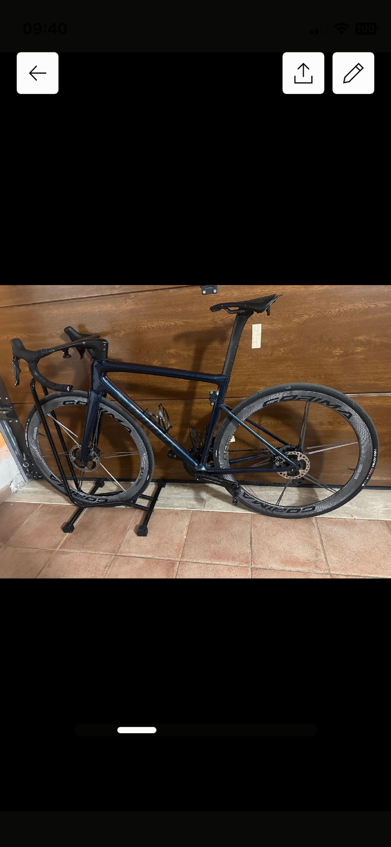 Used Specialized Tarmac Frameset 2025 Road & Gravel, Blue — image 2 of 6