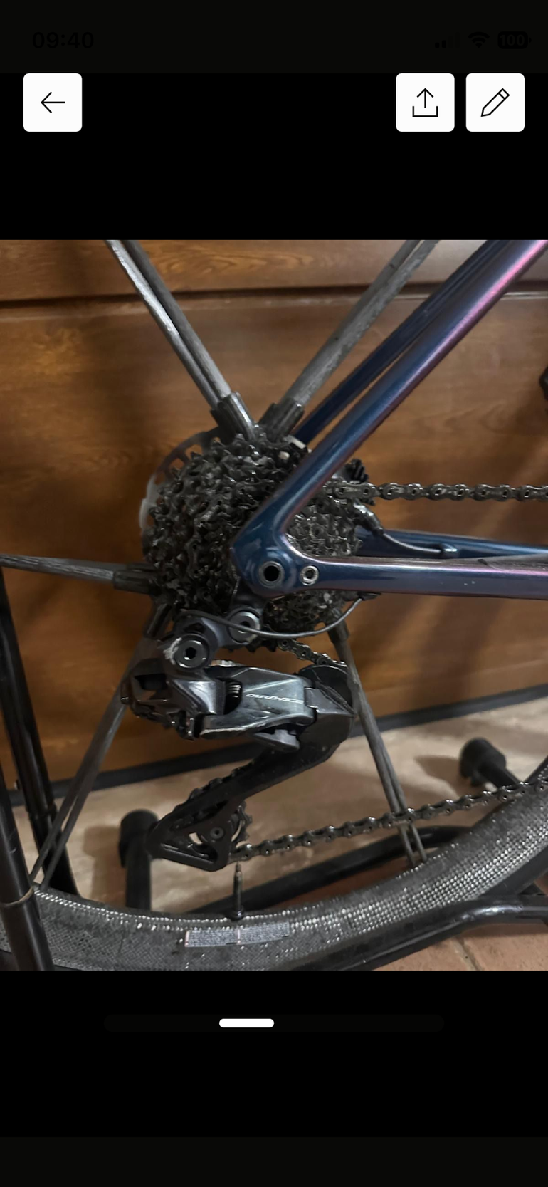 Used Specialized Tarmac Frameset 2025 Road & Gravel, Blue — image 3 of 6