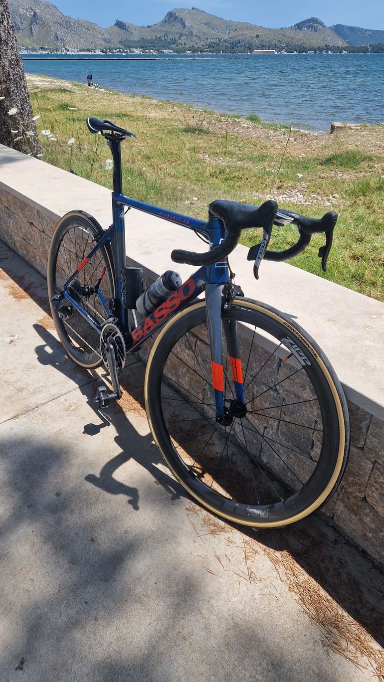 Used Basso Diamante SV Rim 2020 Sram Red ETap Axs 2020 Road & Gravel, Blue — image 1 of 9
