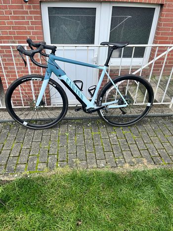 Used Canyon Endurace:ON 7 2022 2022 Road & Gravel, Blue — image 2 of 8