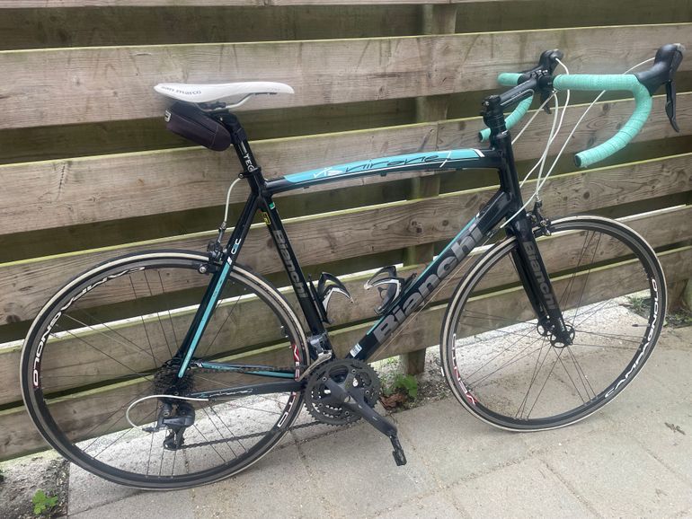 Used Bianchi Via Nirone Tiagra Compact 2015 2015 Road & Gravel, Blau — image 4 of 4