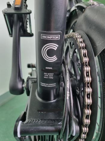 Used Brompton C Line Explore - 6 Speed 2024 2024 Urban, Black — image 4 of 13