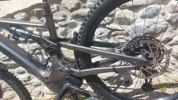 Used Specialized Turbo Levo Carbon 2023 2023 Mountainbike, Light Gray — image 4 of 5