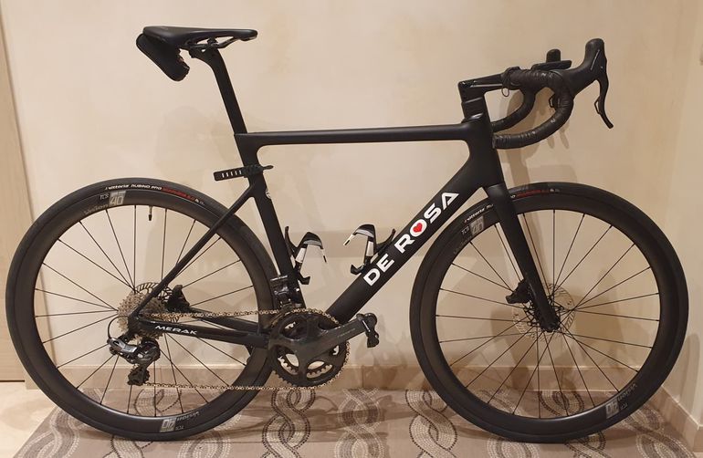 Used DeRosa Merak Campagnolo Super Record EPS 12v 2024 Road & Gravel, Black — image 2 of 3