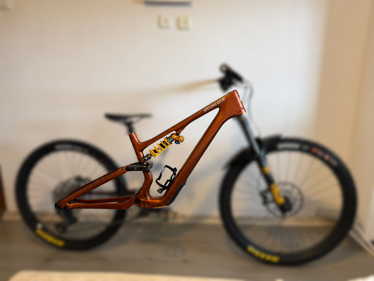 Used Specialized Stumpjumper 15 Öhlins Coil 2025 Frameset 2025 Mountainbike, Orange, 29, 27.5 — image 1 of 3