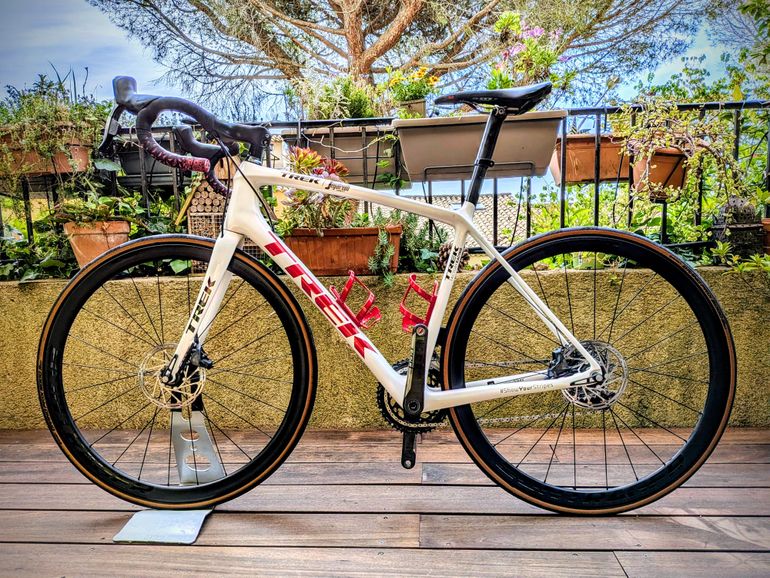 Used Trek Trek Emonda SLR 2020 Road & Gravel, White — image 2 of 11