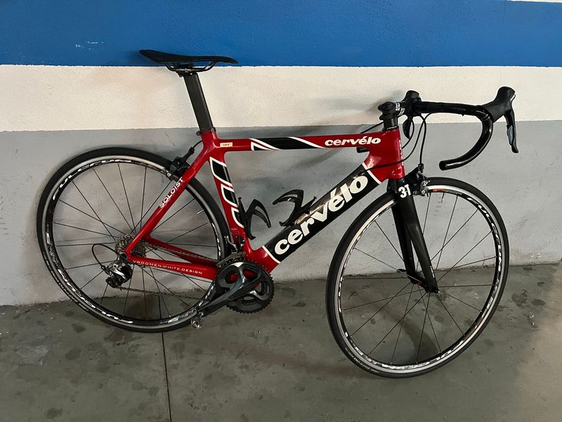 Použité Cervélo Cervelo Soloist Dura-ace 9000 Ultegra R8000 2009 Road & Gravel