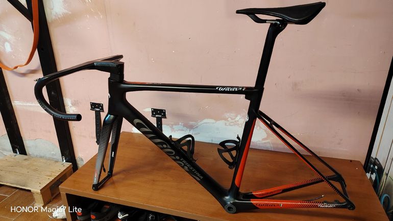 Used Wilier 0 SL SHIMANO ULTEGRA DI2 R8070 2022 Frameset 2022 Road & Gravel, Black — image 1 of 5