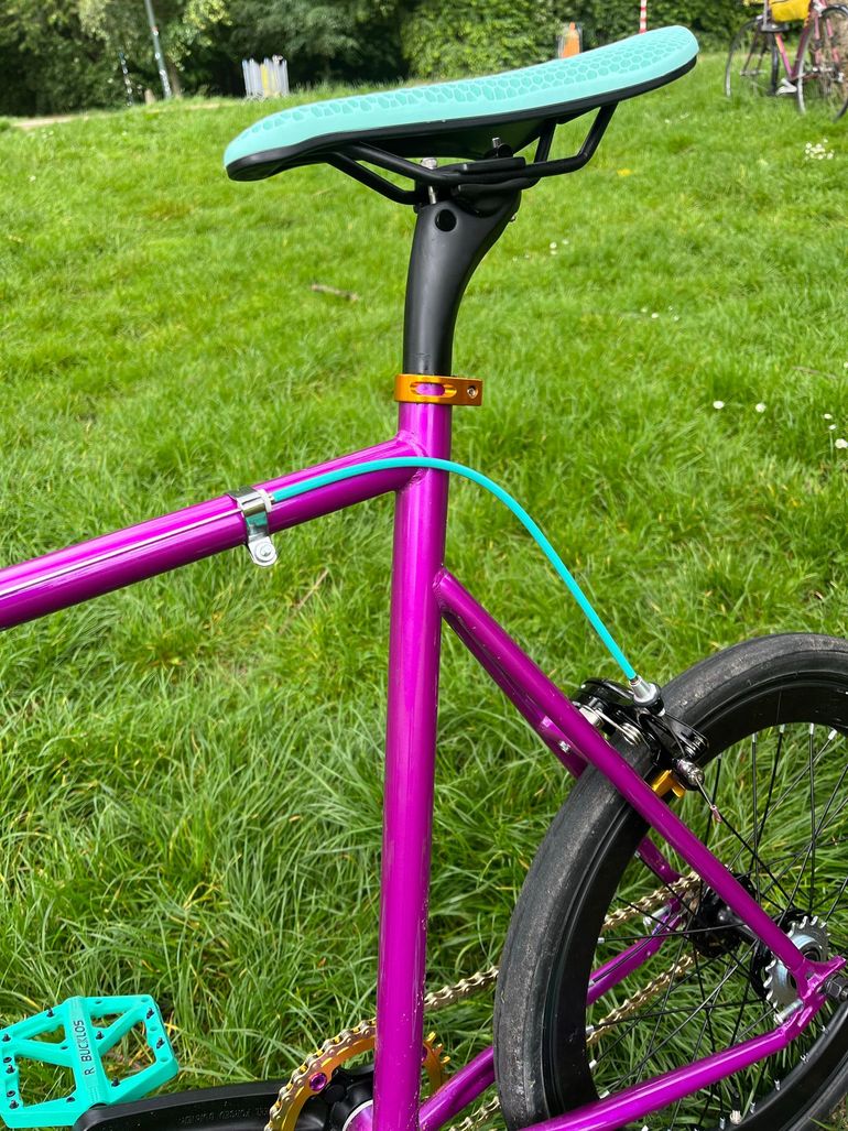 Used kosda Kosda Custom Single Speed / Fixed Gear 2026 Urban, Purple — image 9 of 10