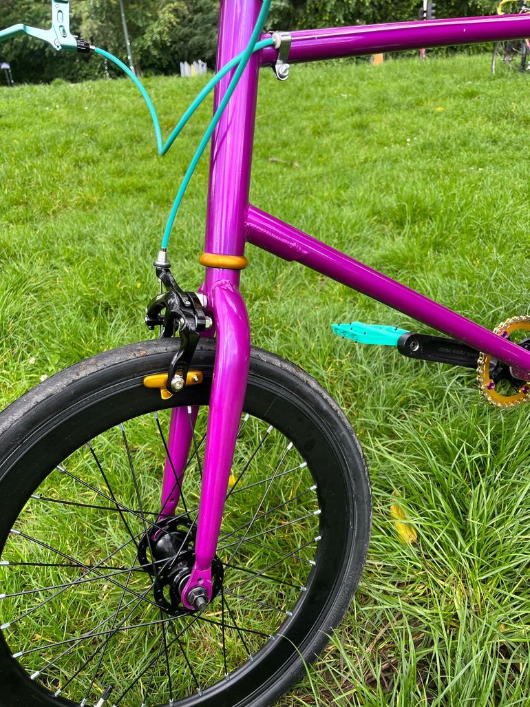Used kosda Kosda Custom Single Speed / Fixed Gear 2026 Urban, Purple — image 10 of 10