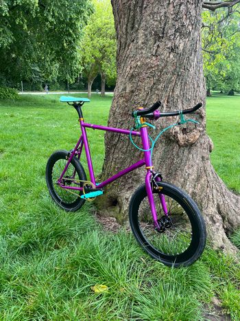 Used kosda Kosda Custom Single Speed / Fixed Gear 2026 Urban, Purple — image 2 of 10