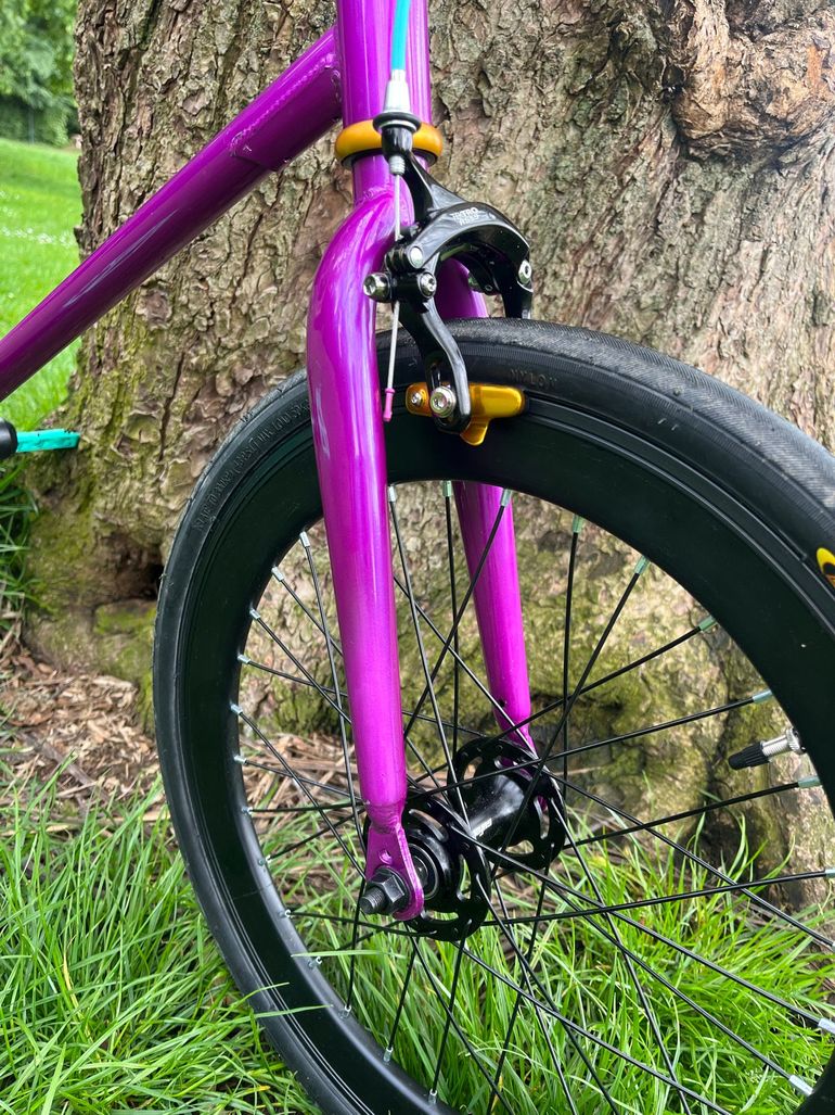 Used kosda Kosda Custom Single Speed / Fixed Gear 2026 Urban, Purple — image 8 of 10
