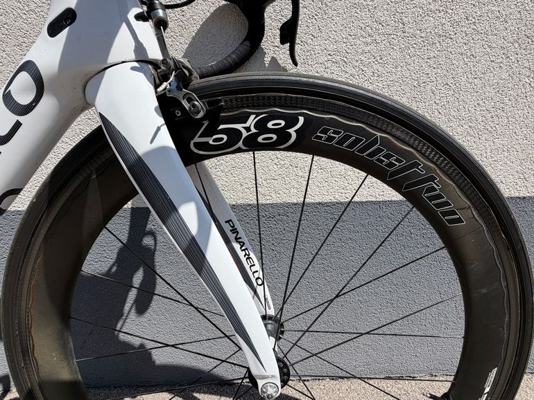 Used Pinarello Dogma SRAM Red eTap AXS 2018 Road & Gravel, White — image 6 of 10