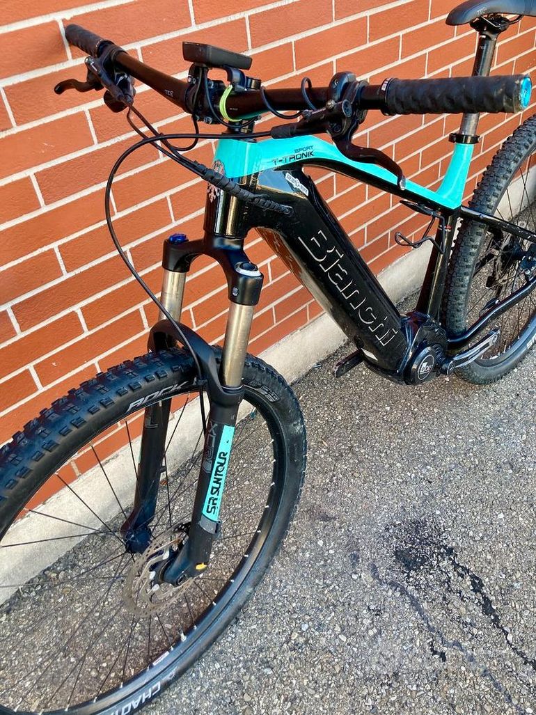 Used Bianchi Bianchi T-Tronik Sport 2022 Mountainbike, Black — image 5 of 10