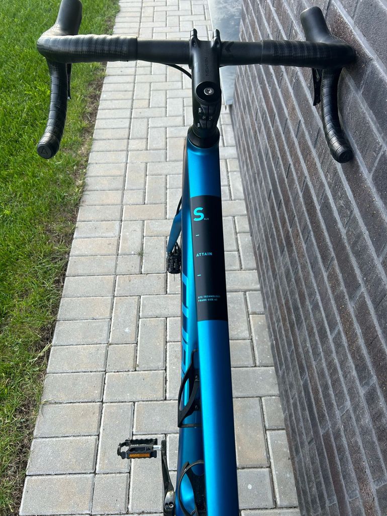 Used CUBE ATTAIN GTC SLX 2023 2023 Road & Gravel, Blue — image 9 of 20